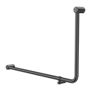 Mecca Care 32mm Ambulant 90 Degree Bent Tube Grab Rail 600X1000mm Gun Metal gallery detail image