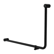 Mecca Care 32mm Ambulant 90 Degree Bent Tube Grab Rail 600X1000mm Matte Black gallery detail image