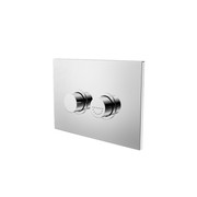 Mecca Care Raised Disabled Care Pneumatic Flush Buttons Plate DDA Compliant  Chrome gallery detail image