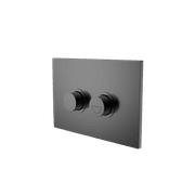 Mecca Care Raised Disabled Care Pneumatic Flush Buttons Plate DDA Compliant  Gun Metal gallery detail image