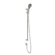 Mecca Care 25mm Grab Rail And Adjustable Shower Rail Set 900mm Brushed Nickel gallery detail image
