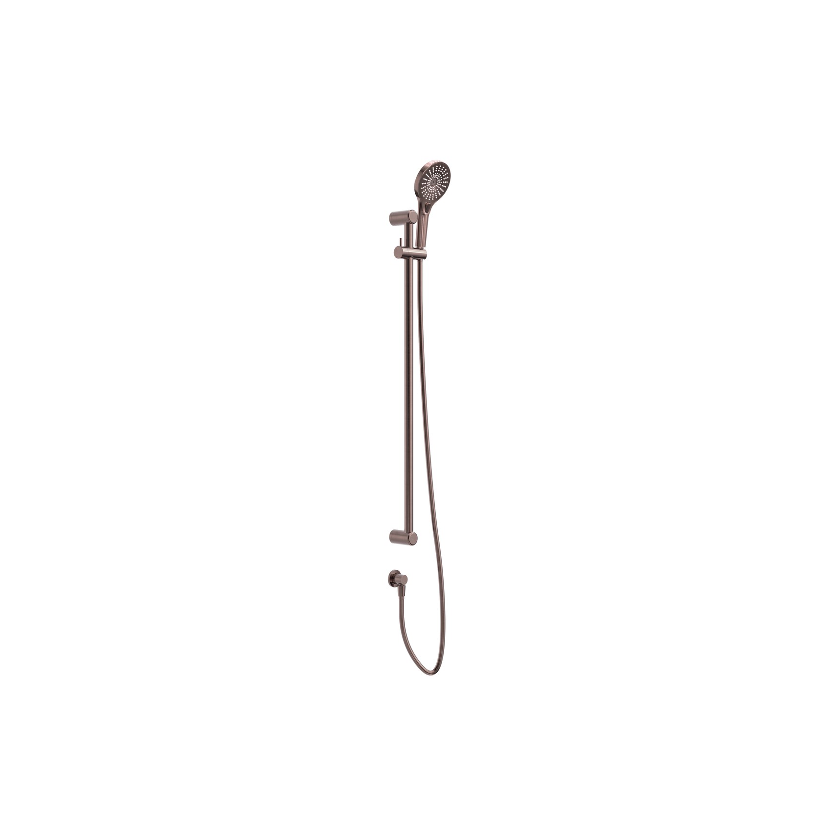 Mecca Care 25mm Grab Rail And Adjustable Shower Rail Set 900mm Brushed Bronze gallery detail image