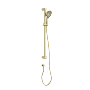 Mecca Care 32mm Grab Rail And Adjustable Shower Rail Set 900mm Brushed Gold gallery detail image