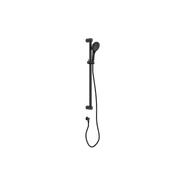 Mecca Care 32mm Grab Rail And Adjustable Shower Rail Set 900mm Matte Black gallery detail image