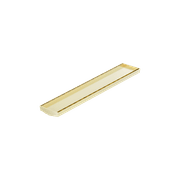 Tile Insert V Channel 600mm Floor Grate 80mm/89mm Outlet Without Outlet And Hole Saw Brushed Gold gallery detail image