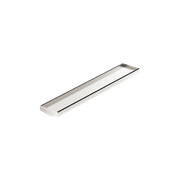 Tile Insert V Channel 600mm Floor Grate 80mm/89mm Outlet Without Outlet And Hole Saw Brushed Nickel gallery detail image