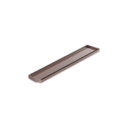 Tile Insert V Channel 600mm Floor Grate 80mm/89mm Outlet Without Outlet And Hole Saw Brushed Bronze gallery detail image