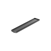 Tile Insert V Channel 600mm Floor Grate 80mm/89mm Outlet Without Outlet And Hole Saw Gun Metal gallery detail image