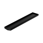 Tile Insert V Channel 600mm Floor Grate 80mm/89mm Outlet Without Outlet And Hole Saw Matte Black gallery detail image
