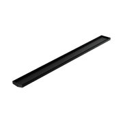 Tile Insert V Channel 1200mm Floor Grate 80mm/89mm Outlet Without Outlet And Hole Saw Matte Black gallery detail image