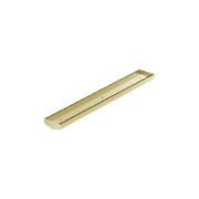 Tile Insert V Channel 600mm Floor Grate 50mm Outlet Without Outlet And Hole Saw Brushed Gold gallery detail image