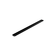 Tile Insert V Channel 1200mm Floor Grate 50mm Outlet Without Outlet And Hole Saw Matte Black gallery detail image