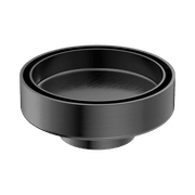 100mm Round Tile Insert Floor Waste 50mm Outlet Gun Metal gallery detail image