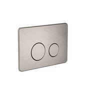 In Wall Toilet Push Plate Brushed Nickel gallery detail image