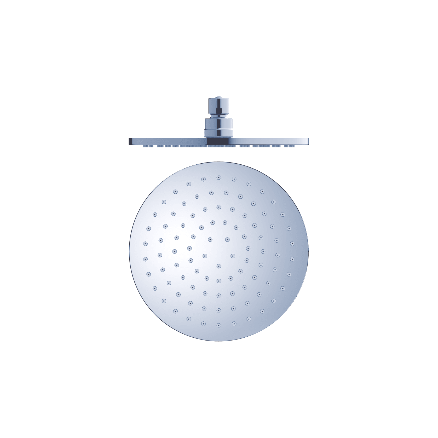 200mm Round Shower Head Chrome gallery detail image