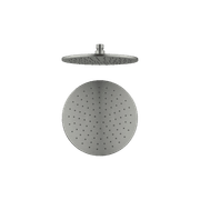 250mm Round Shower Head Gun Metal gallery detail image