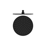 250mm Round Shower Head Matte Black gallery detail image