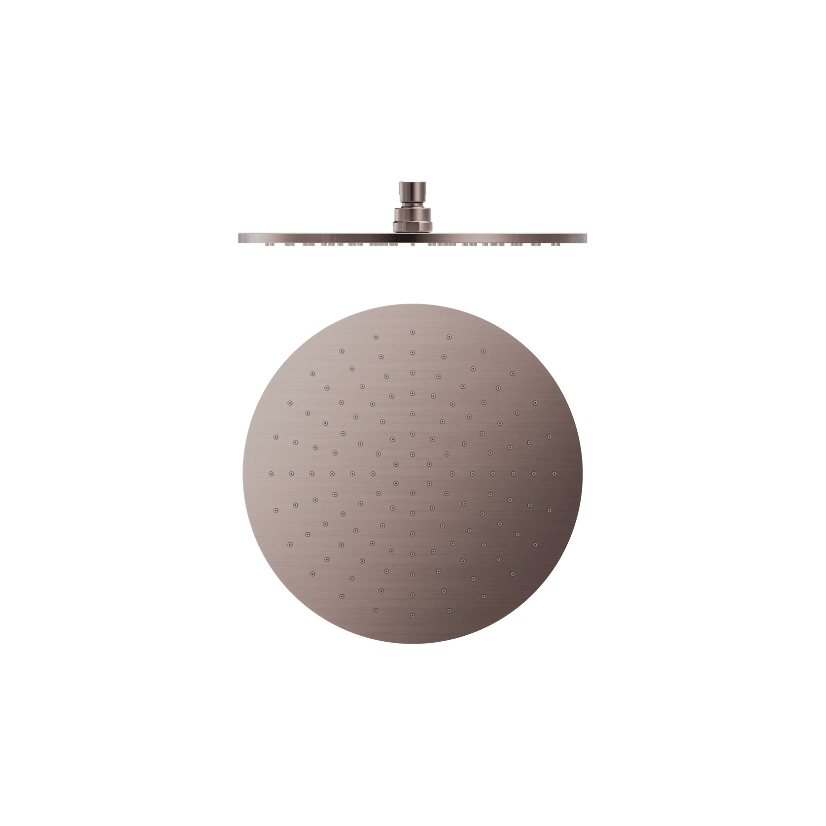300mm Round Shower Head Brushed Bronze gallery detail image