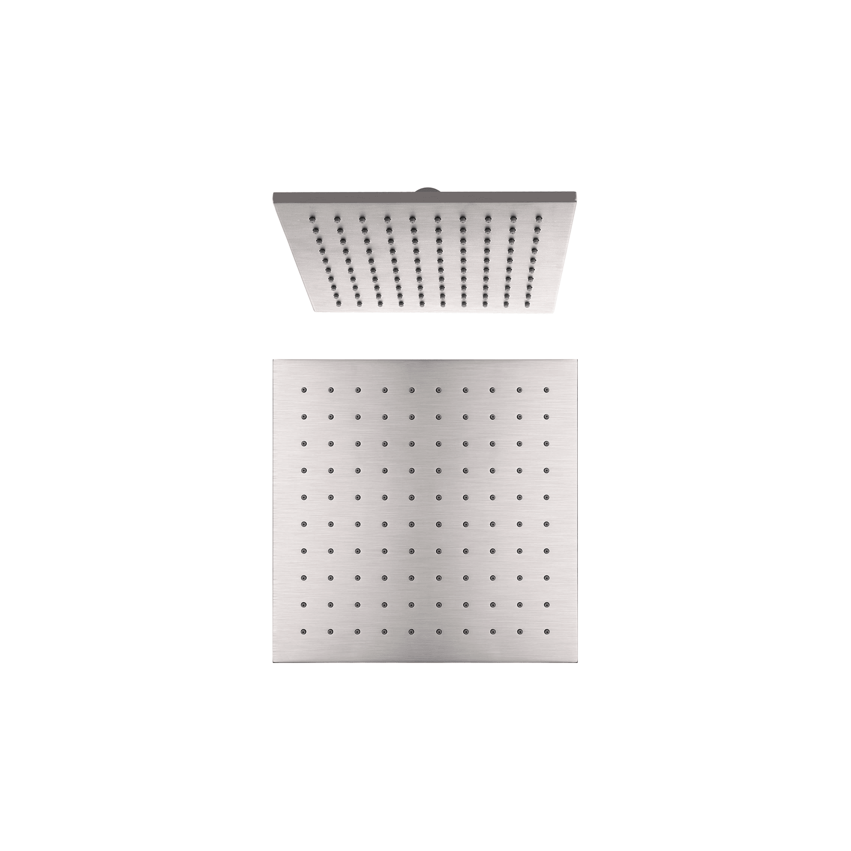 250mm Square Shower Head Brushed Nickel gallery detail image
