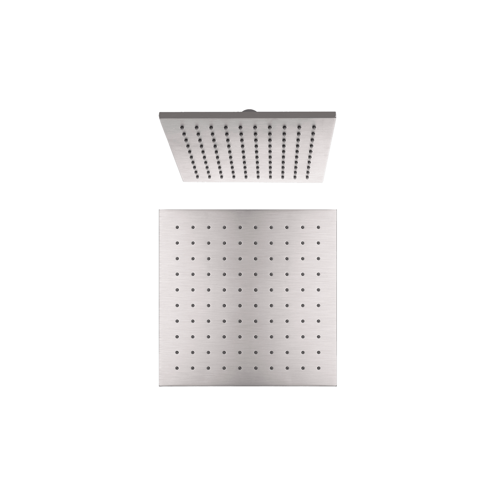 250mm Square Shower Head Brushed Nickel gallery detail image