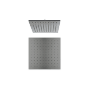 250mm Square Shower Head Gun Metal gallery detail image