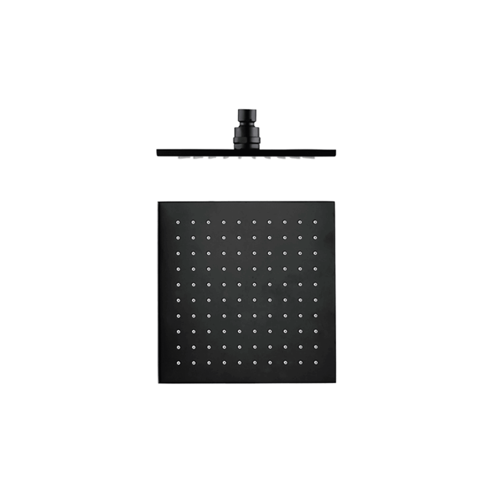 250mm Square Shower Head Matte Black gallery detail image