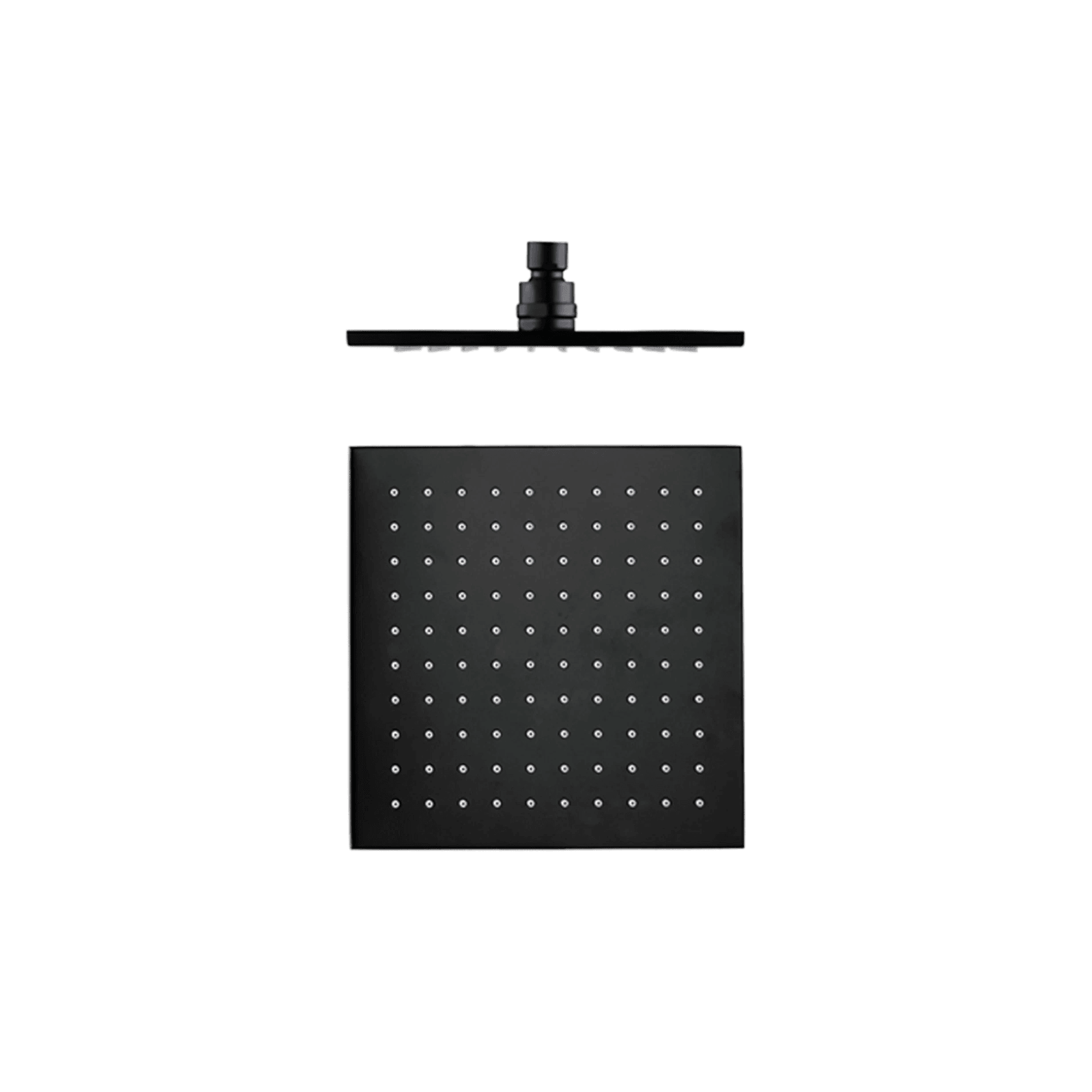 250mm Square Shower Head Matte Black gallery detail image