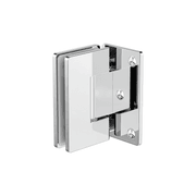 90 Degree Glass To Wall Shower Hinge 10mm Glass Chrome gallery detail image