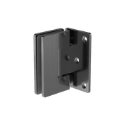 90 Degree Glass To Wall Shower Hinge 10mm Glass Gun Metal gallery detail image