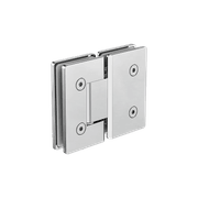 180 Degree Glass To Glass Shower Hinge 10mm Glass Chrome gallery detail image
