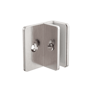Shower F Bracket 10mm Glass Brushed Nickel gallery detail image