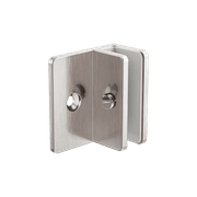 Shower F Bracket 10mm Glass Brushed Nickel gallery detail image