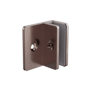 Shower F Bracket 10mm Glass Brushed Bronze gallery detail image
