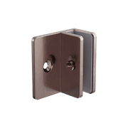 Shower F Bracket 10mm Glass Brushed Bronze gallery detail image