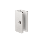 Shower U Bracket 10mm Glass Brushed Nickel gallery detail image