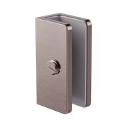 Shower U Bracket 10mm Glass Brushed Bronze gallery detail image