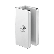 Shower U Bracket 10mm Glass Chrome gallery detail image