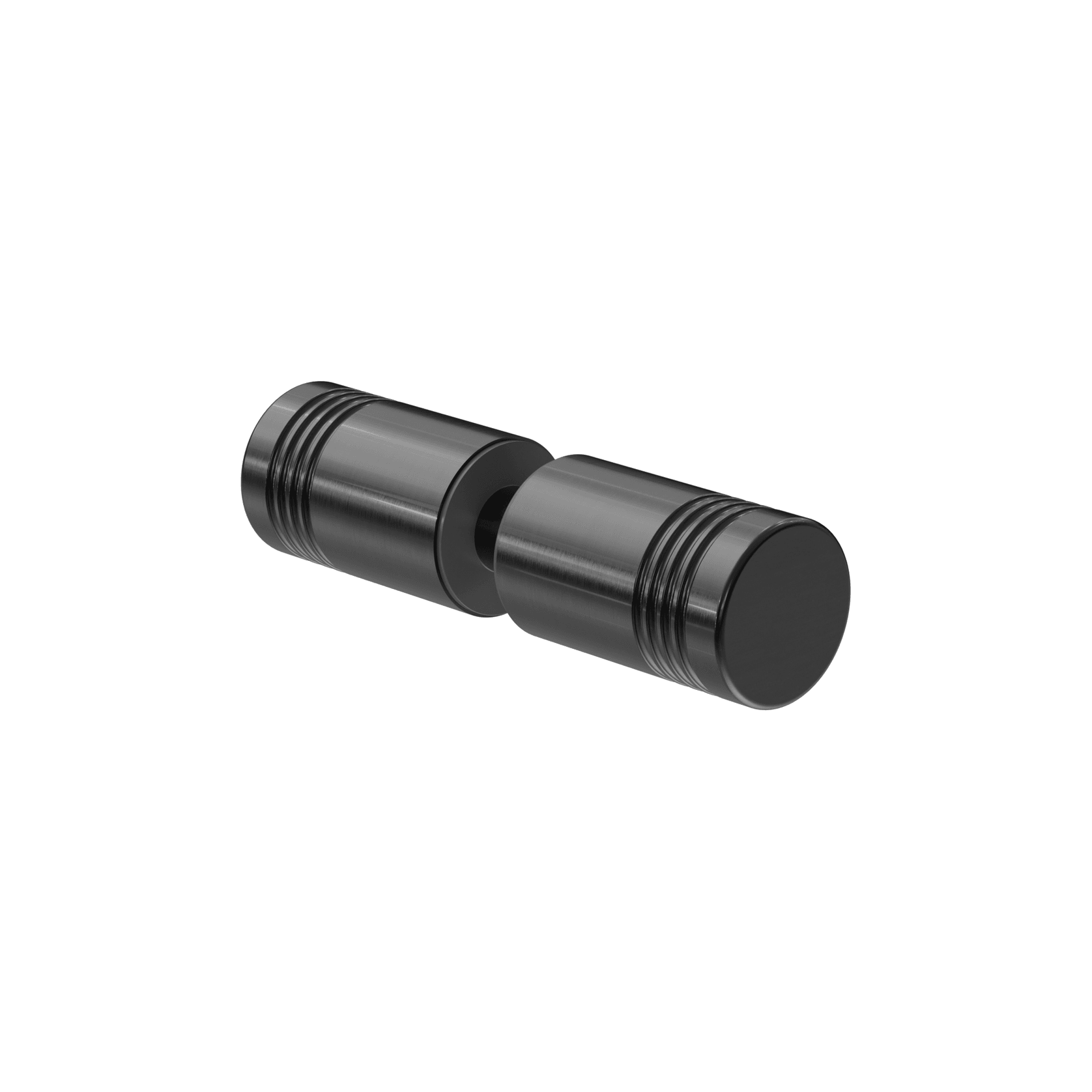Round Shower Knob Gun Metal gallery detail image