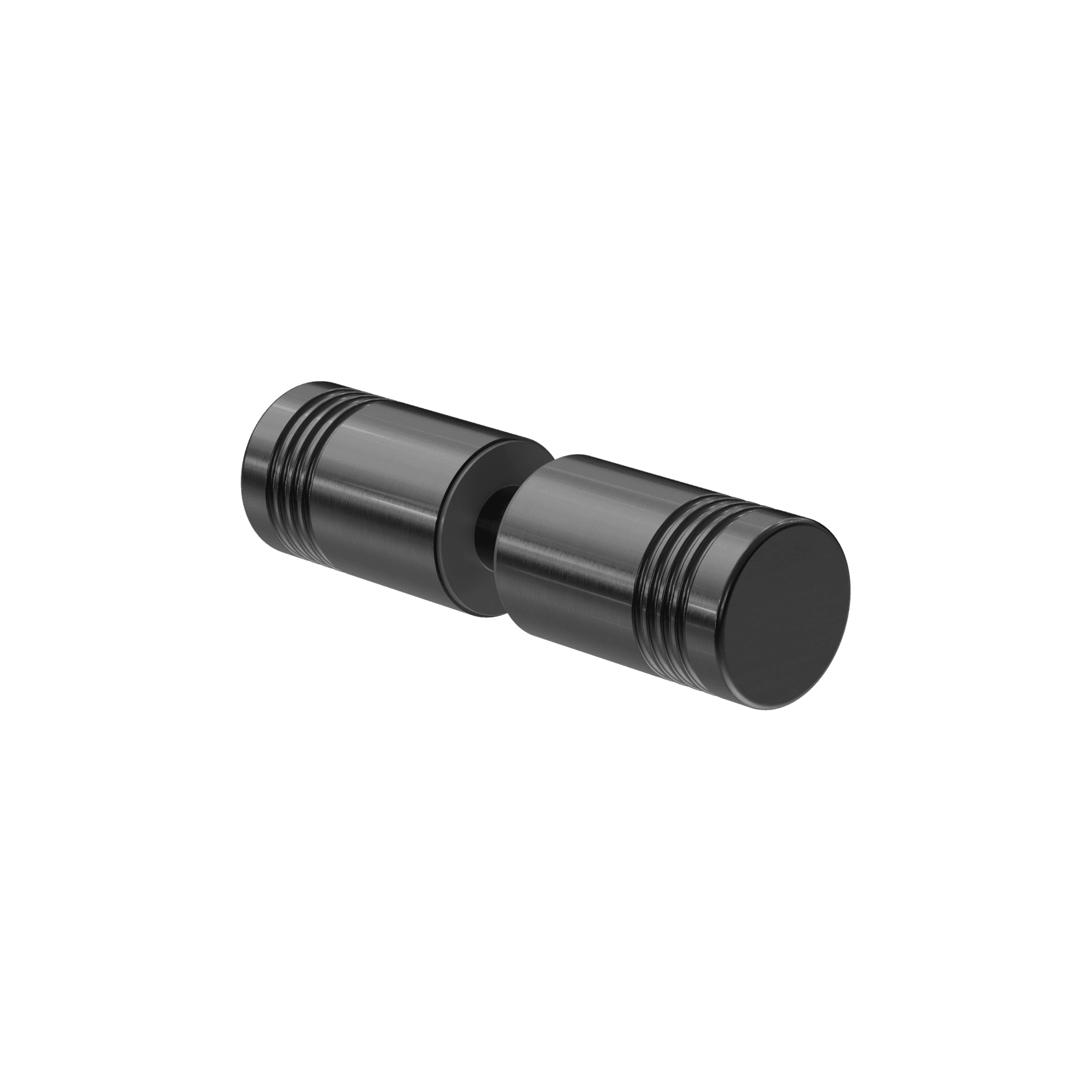 Round Shower Knob Gun Metal gallery detail image