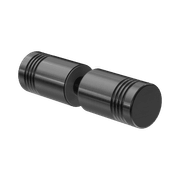 Round Shower Knob Gun Metal gallery detail image