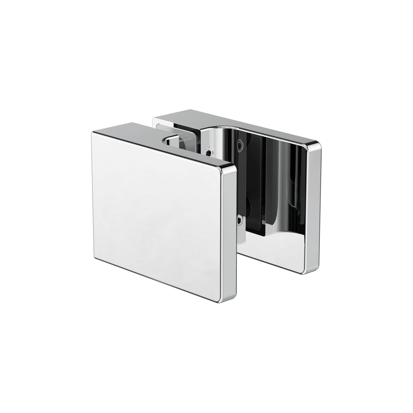 Square Shower Knob Handle Chrome gallery detail image