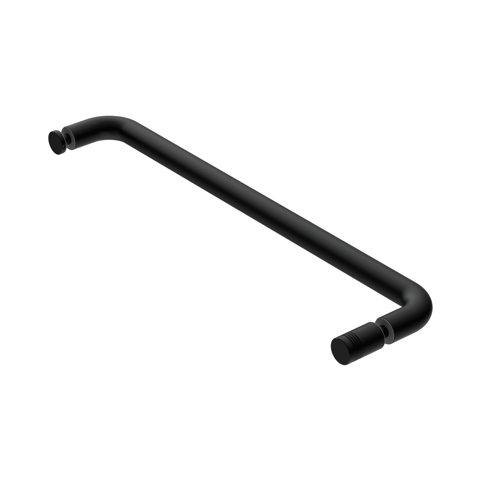 Towel Bar 500mm Matte Black gallery detail image
