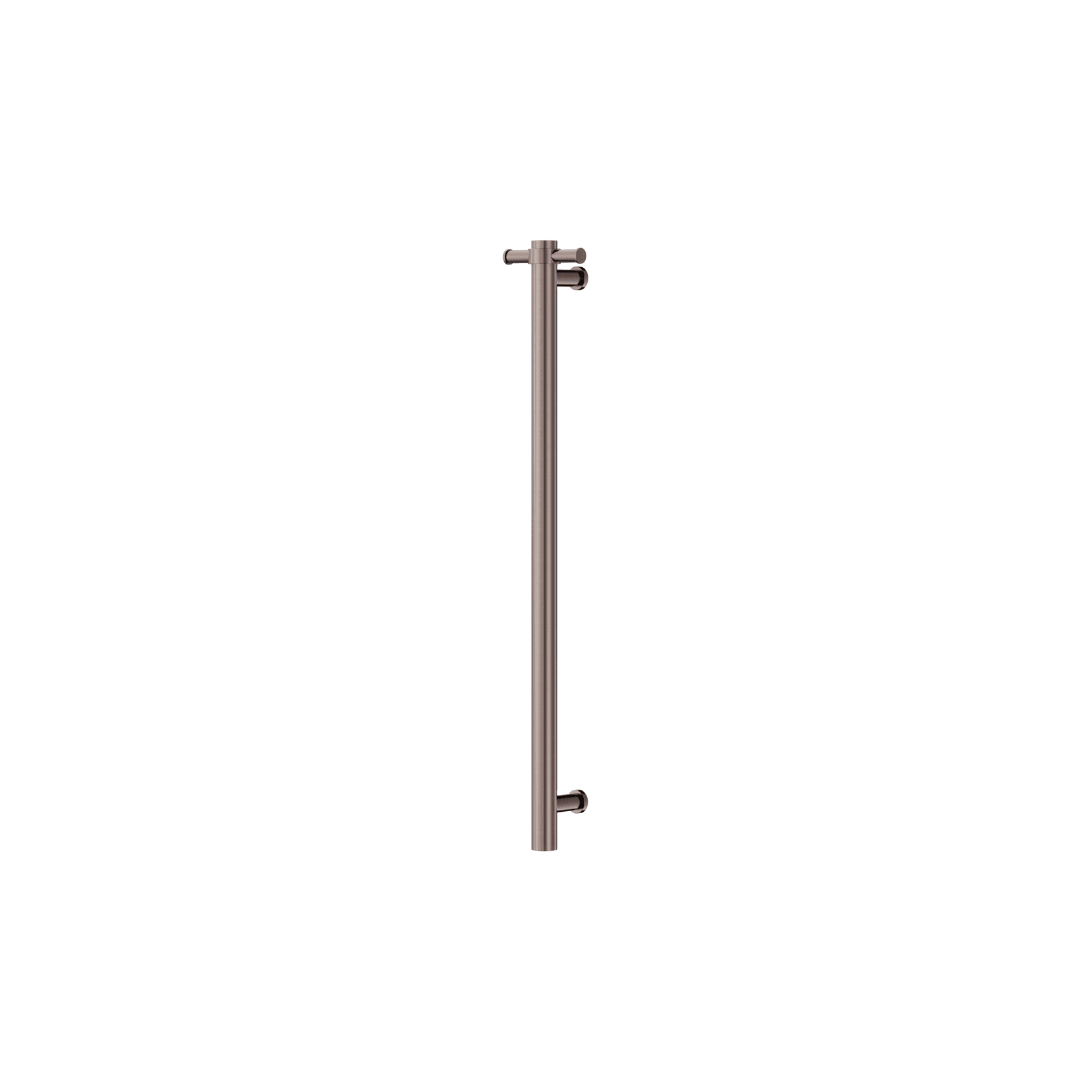 Non-Heated Vertical Towel Rail 900mm Brushed Bronze gallery detail image