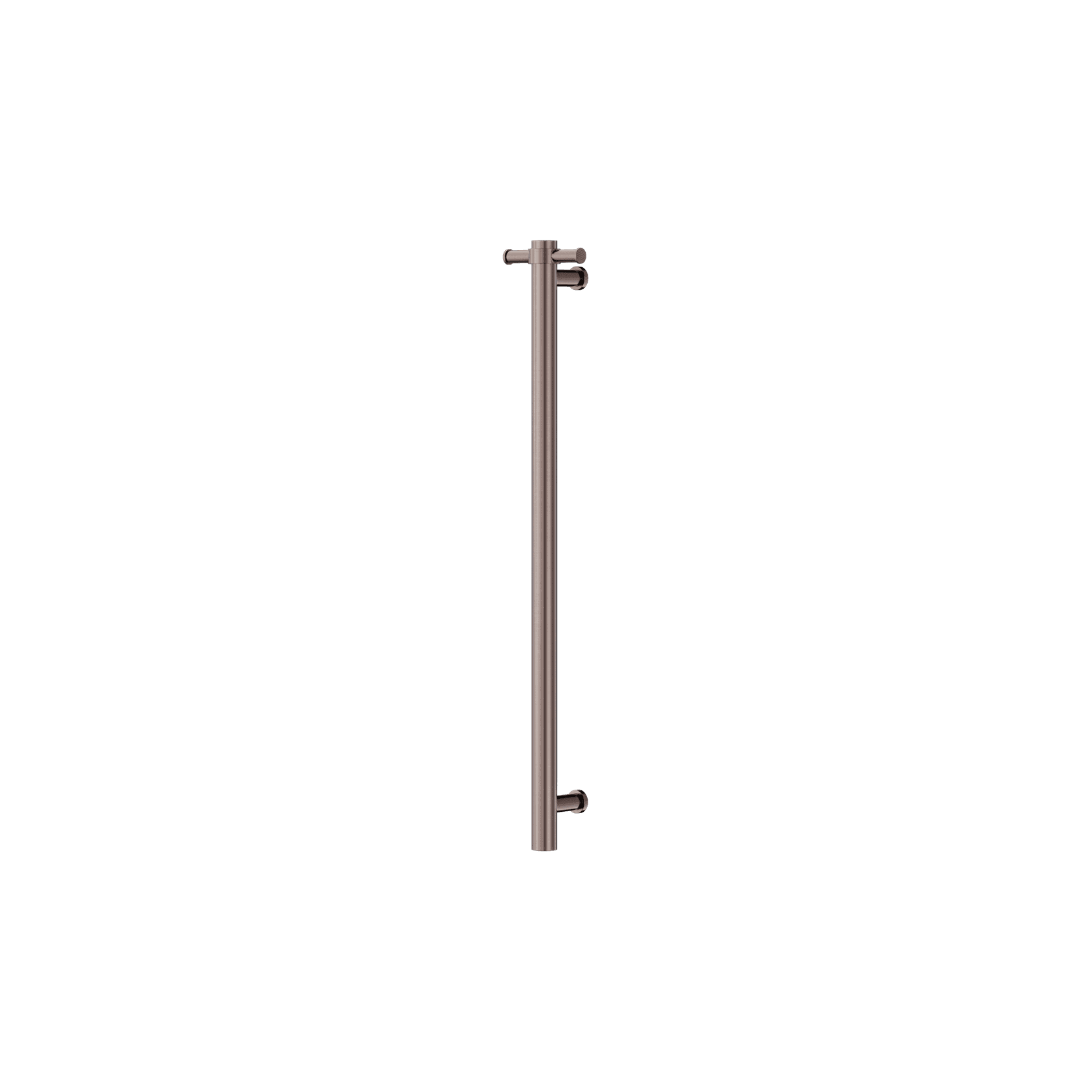 Non-Heated Vertical Towel Rail 900mm Brushed Bronze gallery detail image