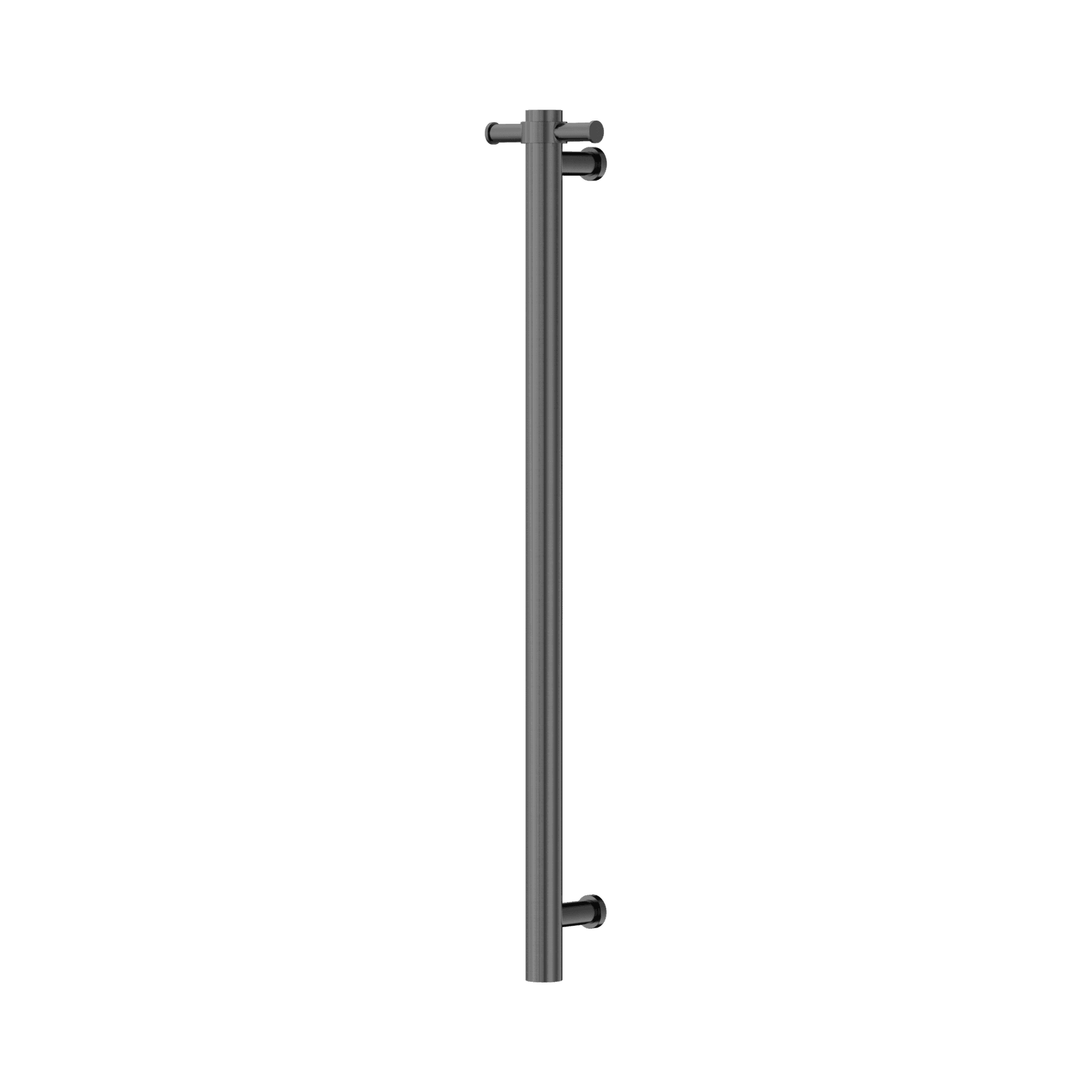 Non-Heated Vertical Towel Rail 900mm Gun Metal gallery detail image