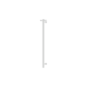 Non-Heated Vertical Towel Rail 900mm Matte White gallery detail image