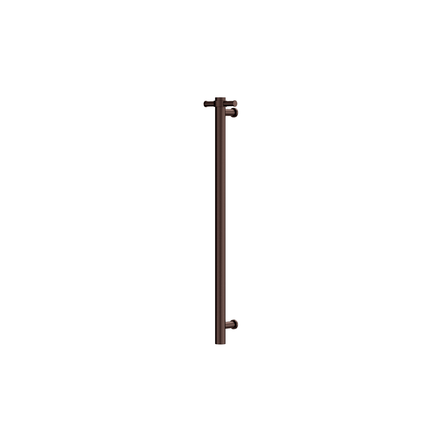 Non-Heated Vertical Towel Rail 900mm Rome Bronze gallery detail image