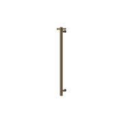 Non-Heated Vertical Towel Rail 900mm Tumbled Antique Brass gallery detail image