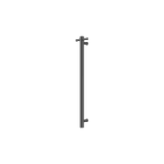 Mecca 240V Single Vertical Heated Towel Rail Graphite gallery detail image