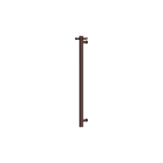 Mecca 12V Single Vertical Heated Towel Rail Rome Bronze gallery detail image